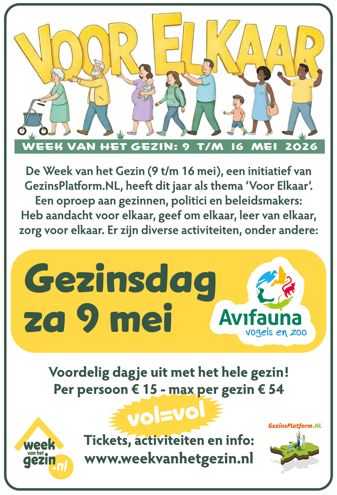 Advertentie Gezinsdag 2026 - 1087 x 1594 px