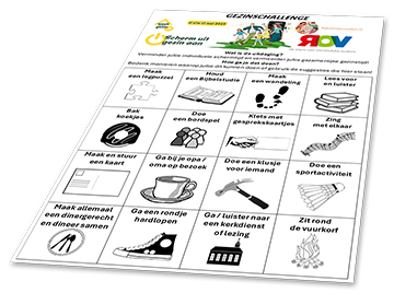 Ga de challenge aan - ‘scherm uit, gezin aan’